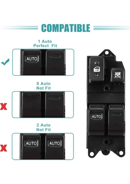 Toyota Mr2 T100 Tacoma Aksesuarları Için Elektrikli Cam Kontrol Anahtarı Değişimi 84820-16060 (Yurt Dışından) indirimleri