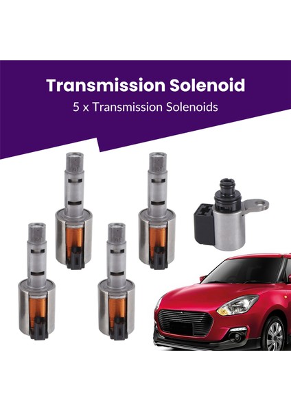 Nissan Sentra Versa Chevrolet Spark Suzuki Swift 2012-2015 Için 5 Adet RE0F11A JF015E Cvt Şanzıman Solenoid Şanzıman Kiti (Yurt Dışından) fırsatları