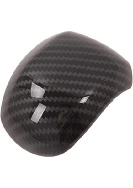 Karbon Fiber Araba Vites Topuzu Kapağı Kapağı Trim Çerçeve Çıkartması Hyundai Santa Fe 2019 2020 Iç Aksesuarları, Abs (Yurt Dışından)