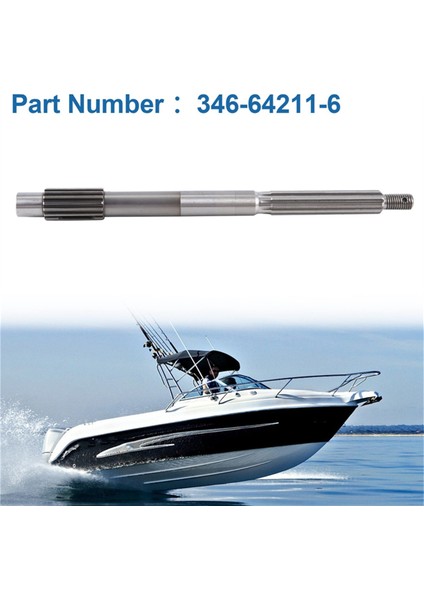 Tohatsu Nissan Dıştan Takma Motoru M Ns 2/4t F 25HP 30HP Için Tekne Dıştan Takma Pervane Şaftı 346-64211-6 (Yurt Dışından) fırsatları