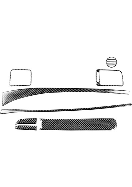 Honda Civic 8. Nesil 2006-2011 Için 8 Adet Karbon Fiber Gösterge Paneli Kaplaması (Yurt Dışından) fiyatları