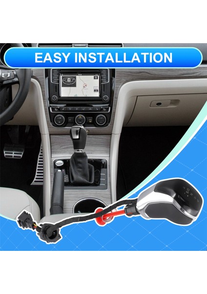 Volkswagen Passat B7/b8 Golf 6/7 Tiguan Skoda Octavia cc Golf Için LED Kırmızı Işık Vites Topuzu (Yurt Dışından) indirimleri