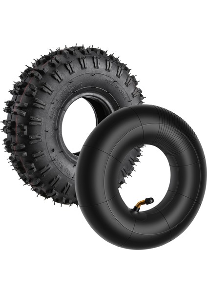 Bahçe Rototiller Kar Üfleyici Biçme Makineleri El Arabası El Arabası Go Kart Çocuk Için Iç Lastik 4.10/3.50-4, Dış Lastik 4.10-4 (Yurt Dışından)