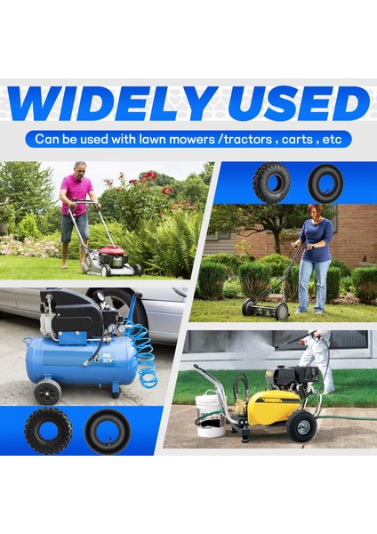 Bahçe Rototiller Kar Üfleyici Biçme Makineleri El Arabası El Arabası Go Kart Çocuk Için Iç Lastik 4.10/3.50-4, Dış Lastik 4.10-4 (Yurt Dışından) indirimleri