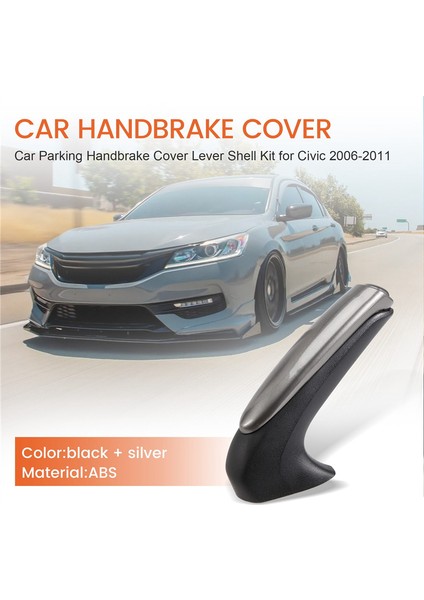 Honda Civic 2006-2011 Lhd Için Park El Freni Kapağı Kolu Kabuğu Kiti (Yurt Dışından) fırsatları