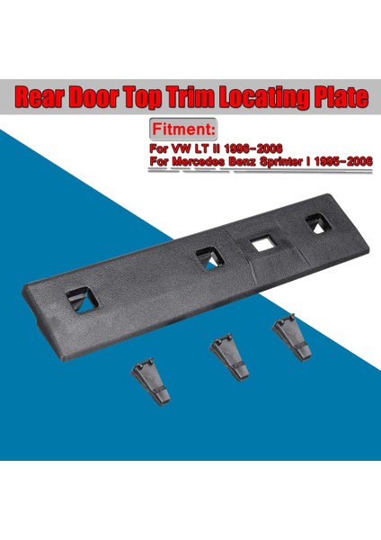Mercedes Sprinter 1995-2006 Için Araç Arka Kapı Üst Döşeme Yerleştirme Plakası 1996-2006 Için 9017660219 (Yurt Dışından) modelleri