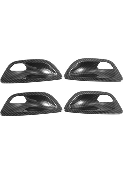 Bmw 5 Serisi F10 2011-2016 Için 4 Adet Karbon Fiber Iç Kapı Kolu Kapağı Kaplaması (Yurt Dışından) fiyatları