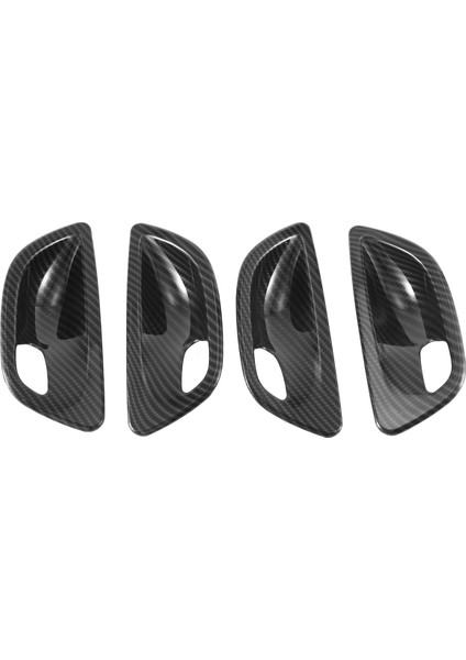 Bmw 5 Serisi F10 2011-2016 Için 4 Adet Karbon Fiber Iç Kapı Kolu Kapağı Kaplaması (Yurt Dışından) modelleri