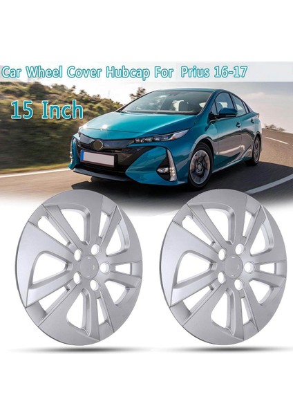 2016-2018 Toyota Prius Için 1 Çift 15 Inç Araba Jant Kapağı Göbek Kapağı Değişimi (Yurt Dışından) fiyatları