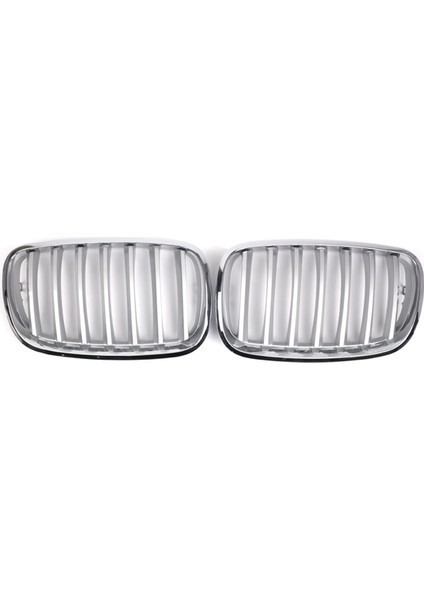 Bmw E70 X5 2007-2013 Aksesuarları Için Krom Ön Izgara Keney Izgara Kapağı Döşemesi 51137157687 51137157688 (Yurt Dışından)