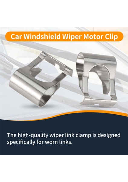 10 Adet Ön Cam Silecek Motoru Bağlantısı Taşınabilir Dayanıklı Çubuk Kol Bağlantı Mekanizması Onarım Klipsi Sabitleme Kiti 269617 (Yurt Dışından) fırsatları