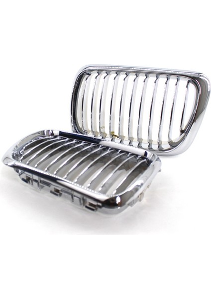 Bmw 3 Serisi E36 1997-1999 Için Araç Böbrek Izgarası, Spor Izgara Ön Yarış Izgaraları 51138195151 51138195152 Gümüş (Yurt Dışından) modelleri