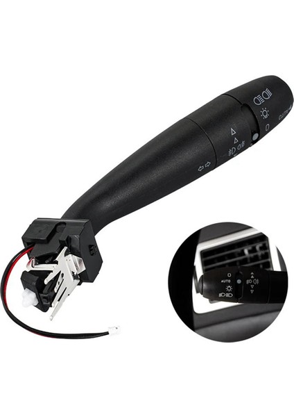 96439233ZLCAR Direksiyon Gösterge Kolu Dönüş Sinyali Anahtarı Far Anahtarı Peugeot 206 207 307 301 308 96530930XT Lhd Için (Yurt Dışından) fırsatları