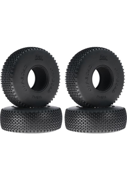 SCX10 90046 D90 Trx4 Trx6 Rc Araba Aksesuarları Için 4 Adet 1,9 Inç Rc Araba Yükseltme Tırmanma Lastiği Kiti (Yurt Dışından)