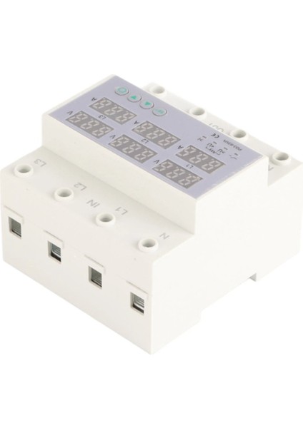 Fazlı Dın Ray Voltmetre Ampermetre Otomatik Aşırı Gerilim Aşırı Akım Koruyucusu Ac 390‑500V (Yurt Dışından) fırsatları