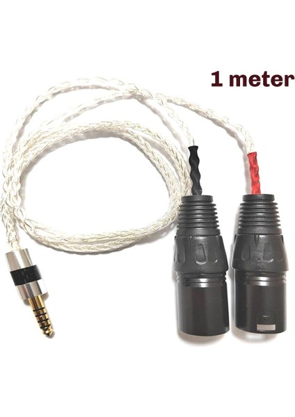 4,4 mm Dengeli Erkek - Çift Xlr Erkek Ses Adaptör Kablosu - Yüksek Kaliteli Ses Iletimi 1 M (Yurt Dışından) fiyatları