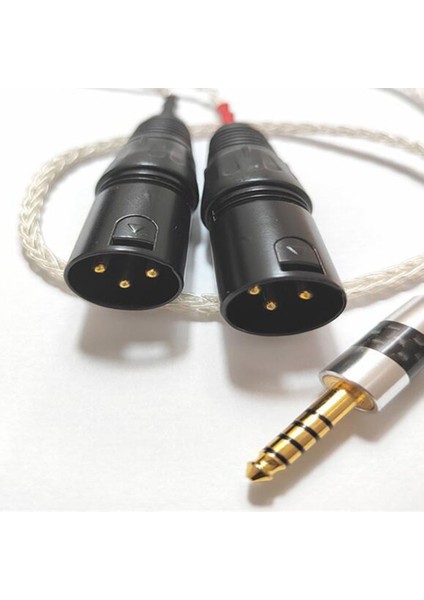 4,4 mm Dengeli Erkek - Çift Xlr Erkek Ses Adaptör Kablosu - Yüksek Kaliteli Ses Iletimi 1 M (Yurt Dışından) indirimleri