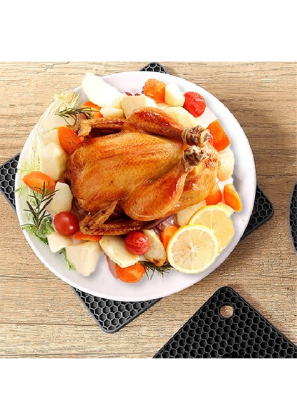 Silikon Isı Yalıtım Pedi Isıya Dayanıklı Tencere Altlığı Çok Işlevli Kaymaz Sıcak Ped Mutfak Tencere Altlığı Için Uygun (Yurt Dışından) fiyatları