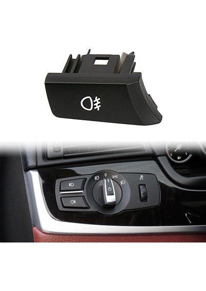 Adet Araba Arka Sis Lambası Düğmesi Kapağı - Bmw 5/7 Serisi X3 X4 F01 F02 F03 F10 F18 F07 F06 F25 F26 2008-2017 (Yurt Dışından) indirimleri