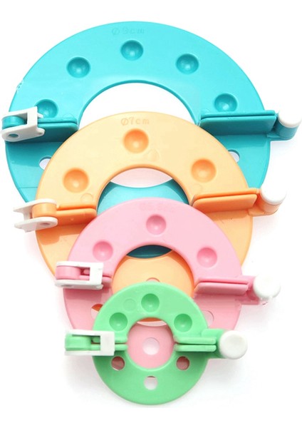 Parça Ponpon Yapım Seti - Kendin Yap Tüy Topları ve Yün Örgü El Sanatları Alet Seti (Yurt Dışından)