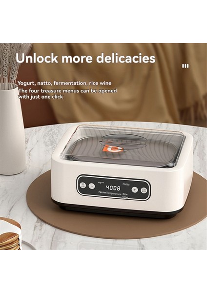 Sıcaklık Kontrollü Yoğurt Makinesi, Otomatik Yoğurt Makinesi, 36 Saat Ayarlanabilir Süreli Kuluçka Makinesi, 1,6 L Abd Fişi (Yurt Dışından) fiyatları