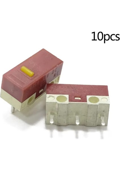 Huano Fare Mikro Anahtarı 3 Pin 20M Tıklamalı Fareler Için 10 Adet Mikro Sessiz Düğmeli Mikro Anahtar Seti Sarı Nokta (Yurt Dışından) modelleri