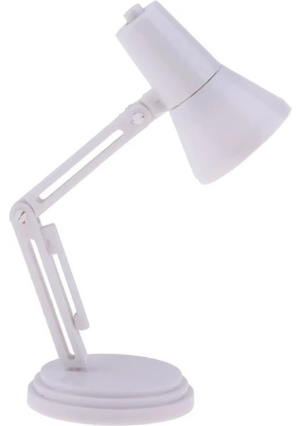 Bebek Evi Için 2 Adet 1/6 Ölçekli LED Masa Lambası Modeli, Sıcak Oyuncaklar Bjd, Çocuklar Için Rol Yapma Oyunu Aksesuarı, Beyaz Işık (Yurt Dışından)