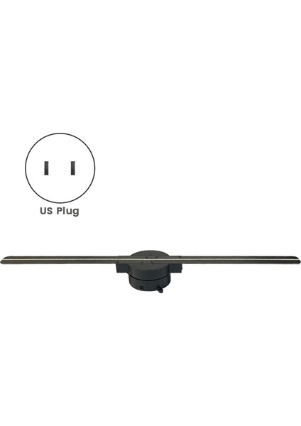 Wifi 3D Hologram Fan Projektörü 2000X224 Çözünürlük 224 LED Boncuk Sınırsız Görüntüler Ticari Reklamcılık Için Abd Fişi (Yurt Dışından) indirimleri