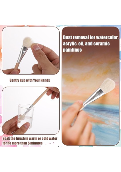 Sanat Fırçası Seti, 11 Parça Ahşap Akrilik Boya Fırçaları, Seramik Fırça Seti, Resim Öğrencileri ve Meraklıları Için (Yurt Dışından) fırsatları