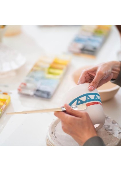 Sanat Fırçası Seti, 11 Parça Ahşap Akrilik Boya Fırçaları, Seramik Fırça Seti, Resim Öğrencileri ve Meraklıları Için (Yurt Dışından) indirimleri