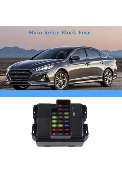 Hyundai Sonata 2015-2017 Için Araç Ana Röle Bloğu Sigortası 91950-C1620 91950C1620 (Yurt Dışından)