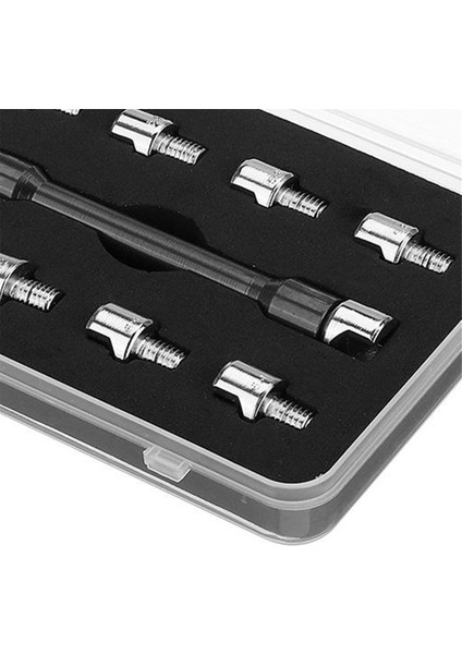 Kirli Bisiklet Atv Scooter Cnc Motosiklet Tel Anahtarı Boşluk Onarım Aleti 10 Adet Değiştirilebilir Uçlu 5.0-6.8 Kırmızı (Yurt Dışından) fırsatları