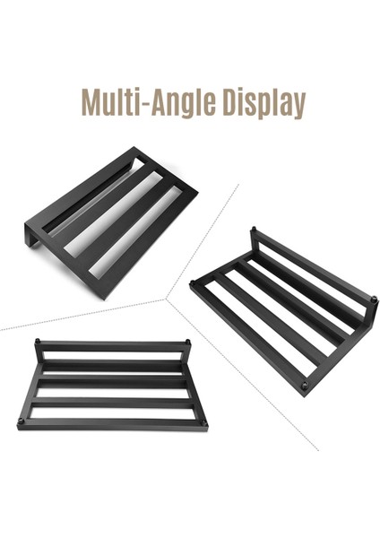 Büyük Boy Gitar Efekt Pedal Panosu Alüminyum Alaşımlı Pedal Panosu Taşıma Çantası ile 19,7X11 Inç Efekt Pedal Plakası (Yurt Dışından) fırsatları