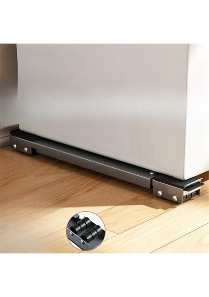 Buzdolabı ve Çamaşır Makinesi Için Ayarlanabilir Hareketli Taban - Stabiliteyi Artırmak Için 16 Tekerlekli Silindir Braketi (Yurt Dışından) fiyatları