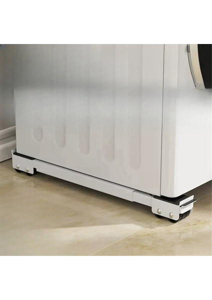 Buzdolabı ve Çamaşır Makinesi Için Ayarlanabilir Hareketli Taban - Stabiliteyi Artırmak Için 16 Tekerlekli Silindir Braketi (Yurt Dışından) modelleri