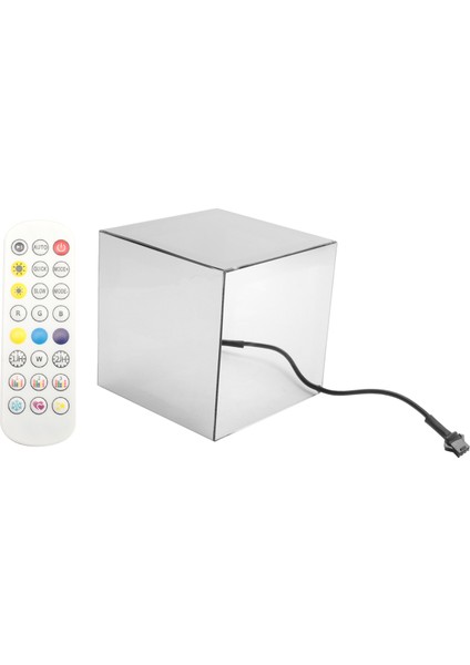 3D Cube Abyss Masaüstü Atmosfer Işığı Yenilikçi, Serin ve Renkli Dekorasyon Gece Lambası Oyun Taşınabilir Atmosfer Işığı (Yurt Dışından)