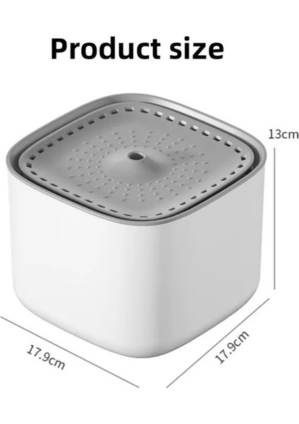 Kedi Su Çeşmesi Sessiz Büyük Kapasiteli Evcil Hayvan Su Içme Kapları Dağıtıcı Elektrikli Otomatik Devridaim Çıkarılabilir (Yurt Dışından) indirimleri