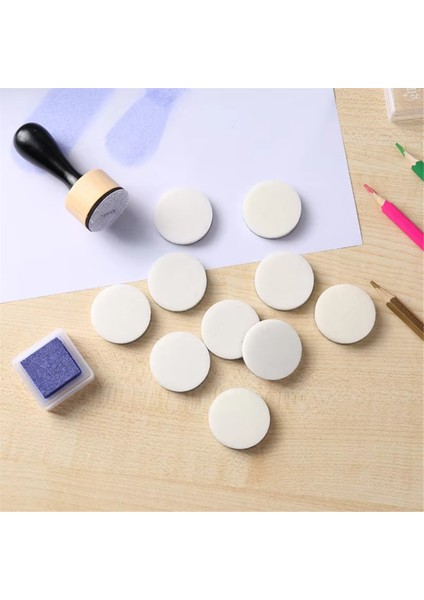 Mini Mürekkep Karıştırma Araçları Değiştirilebilir Yuvarlak Köpükler Dıy Scrapbooking Mürekkepleri Boya Kağıt El Sanatları Kart Yapımı Için Yedekler (Yurt Dışından) indirimleri