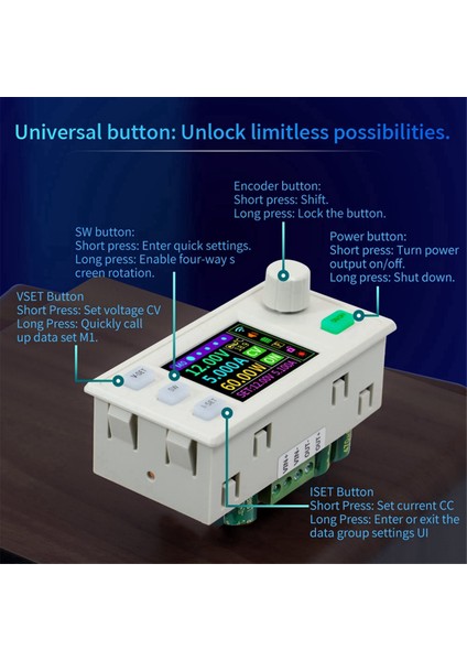 SK150S Cnc Bitmiş Ayarlanabilir Dc Regüle Güç Kaynağı Sabit Voltaj Sabit Akım 8A 150W Adım Aşağı Modülü (Yurt Dışından) modelleri
