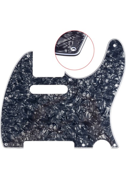Tl Pickguard Scratch Plate Gitar Parçaları Abd Standardı 8 Vida Deliği Tl Gitar Pickguard Scratch Plate,b (Yurt Dışından) fırsatları