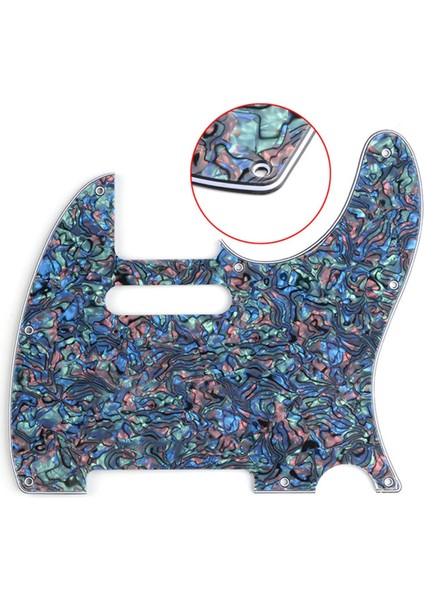 Tl Pickguard Scratch Plate Gitar Parçaları Abd Standardı 8 Vida Deliği Tl Gitar Pickguard Scratch Plate,b (Yurt Dışından) indirimleri