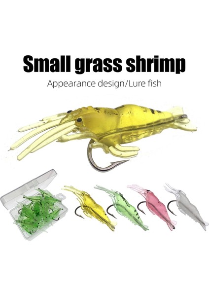 Yeni Aydınlık Karides Yapay Yem Simülasyonu Yumuşak Karides Kancalı Sazan Sallayıcı Balıkçılık Takımı Için Sazan Yemi B (Yurt Dışından) fırsatları