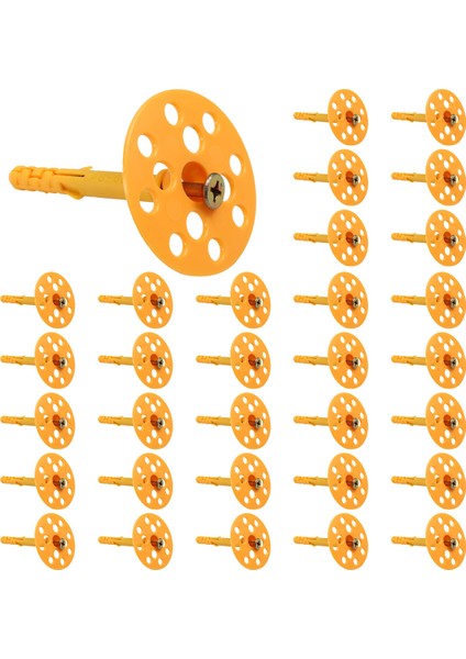 50 Adet Kendinden Kılavuzlu Vida Seti, Genişleme Vidaları, Çapraz Uçlu Duvar Dübelleri ve Alçıpan Vidaları M8X60 (Yurt Dışından)