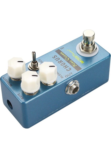 Moskyaudio Pedal De Guitarra Blue Ocean Chorus Guitar Effect Pedal True Bypass Metal Shell Chorus Bass Effect Footswitch (Yurt Dışından) indirimleri