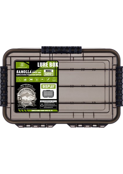 Samolla Küçük Balıkçılık Alet Kutusu Balıkçılık Yemi Saklama Çift Taraflı Balık Kancası Kutusu Balıkçılık Yemi Kabı (Yurt Dışından)
