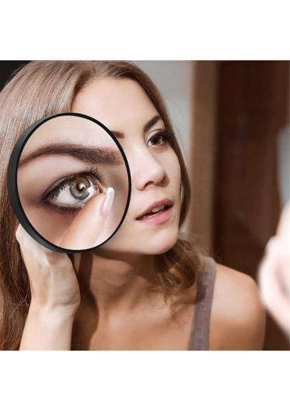 Vakumlu Büyüteçli Ayna, Kaşları Almak, Siyah Noktaları Gidermek Için Kompakt Dayanıklı Seyahat Makyaj Aynası 20X (Yurt Dışından) modelleri
