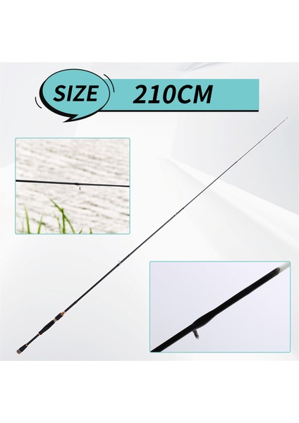 Karbon Yol Alt Çubuğu ml Ayarlanabilir Eklemli Çubuk Çok Eklemli Düz Saplı Olta Kamışı Açık Hava Taşınabilir Olta Kamışı 210 cm (Yurt Dışından) fırsatları