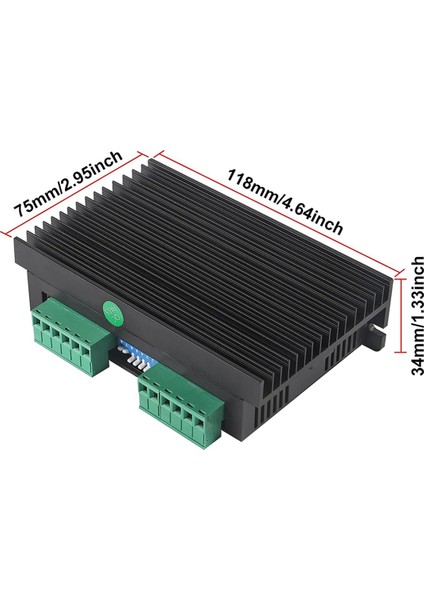 DM556 Cnc Dijital Step Motor Sürücüsü DM556 Step Motor Kontrol Cihazı 2 Fazlı Step Motor Sürücüsü 4'lü Paket (Yurt Dışından) indirimleri