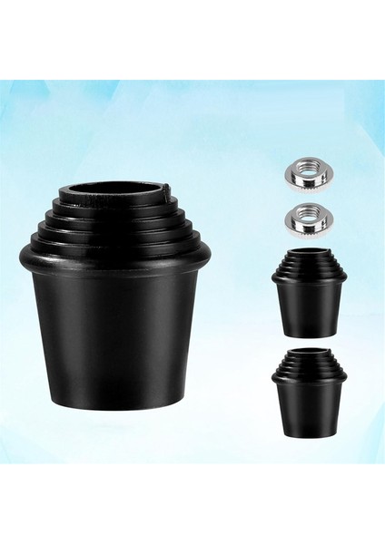 Paket Bas Davul Mahmuz Ayağı, Bas Davul Için Kilit Somunlu Dişli Kauçuk Ayak (Yurt Dışından) fırsatları