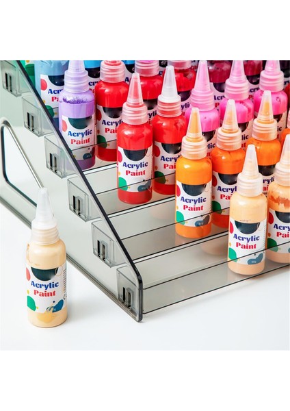 Akrilik Boya Düzenleyici (7 Katmanlı), Boya Fırçası Tutucu (26 Yuva), Boya Şişesi Düzenleyici, Alkol Mürekkepleri ve Gıda Boyası Için (Yurt Dışından) fırsatları